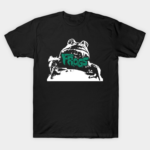 70's  cult film  Frogs horror T-Shirt by TeeFection